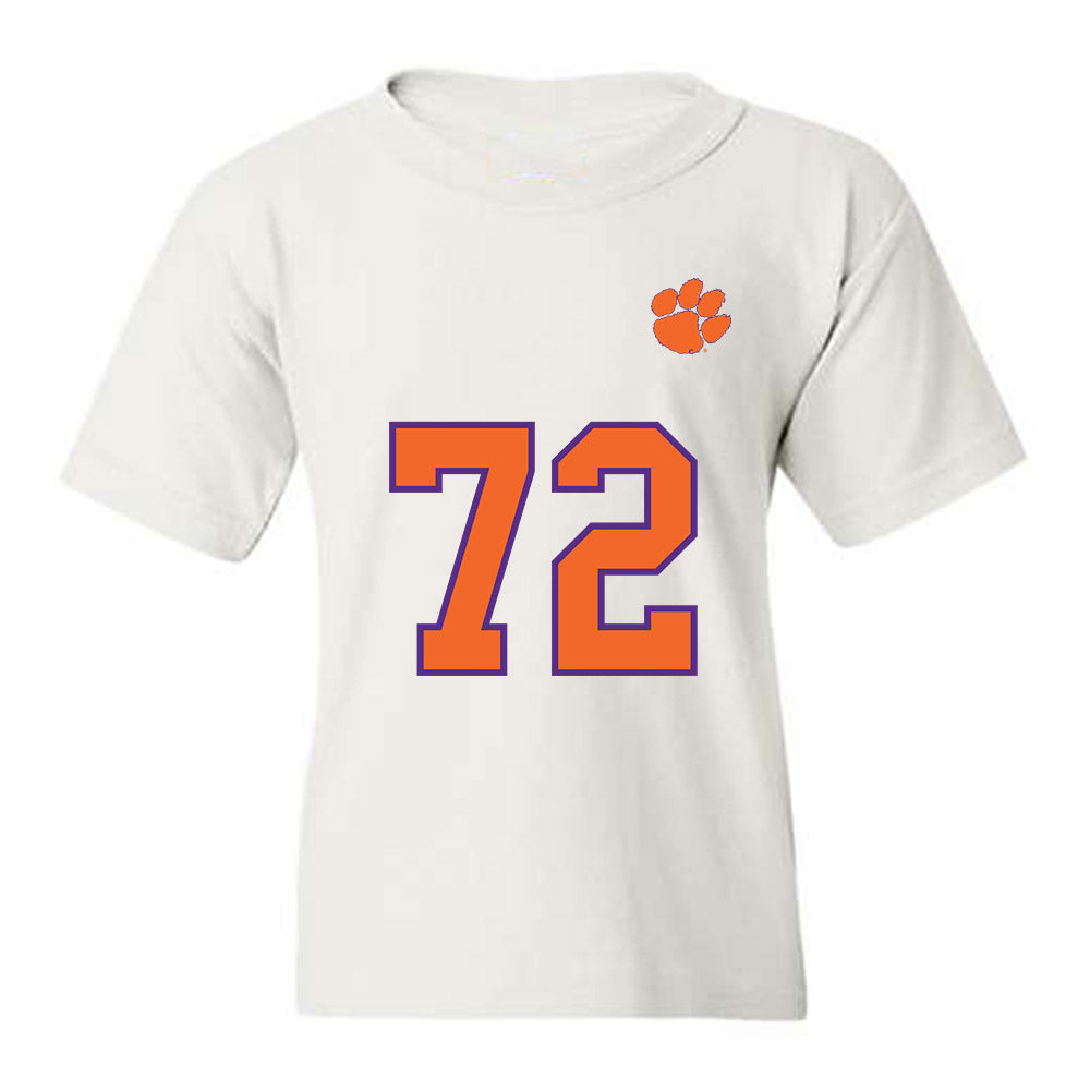 Clemson - NCAA Football : Rowan Byrne - Replica Shersey Youth T-Shirt-0