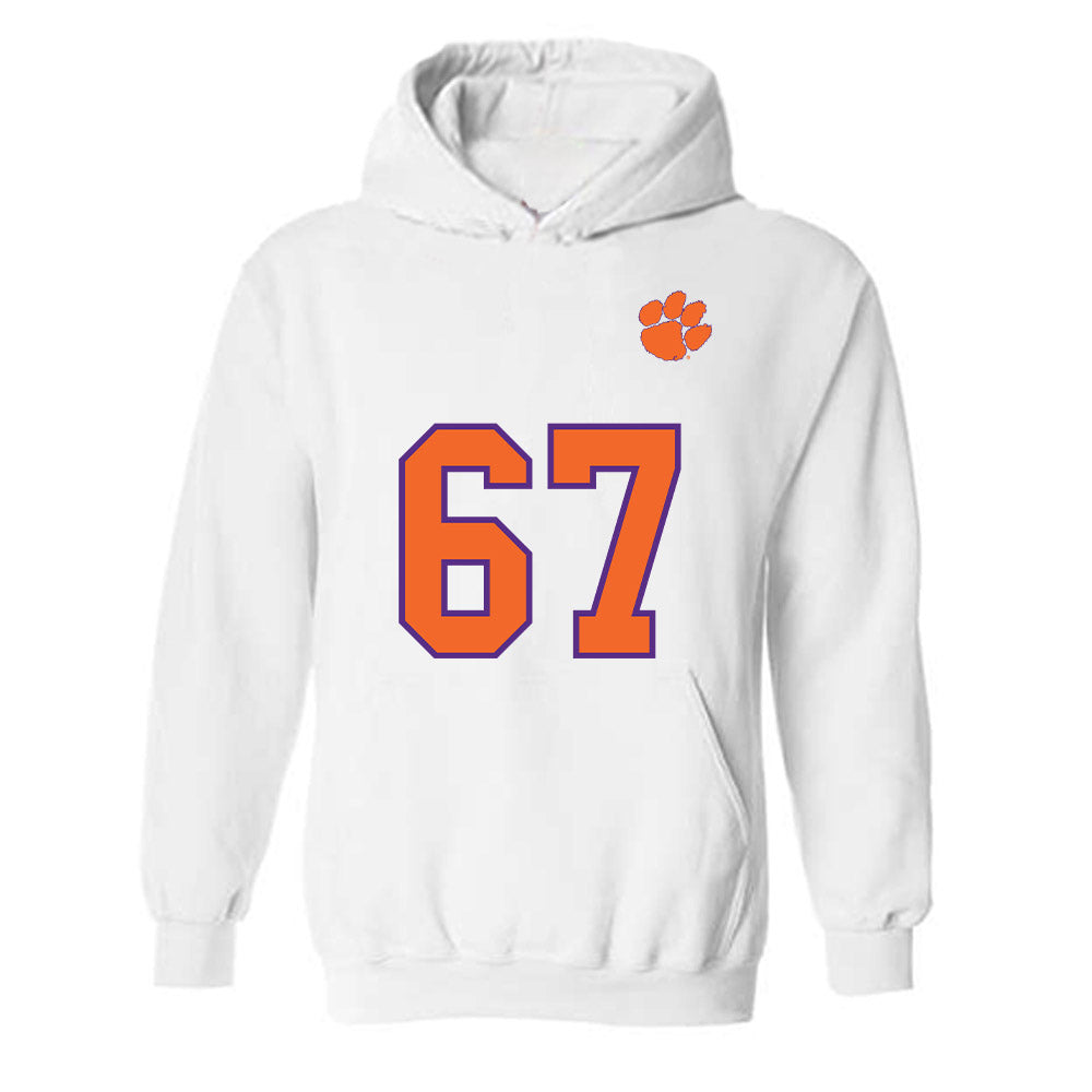 Clemson - NCAA Football : Seth Corontzes - Replica Shersey Hooded Sweatshirt-0