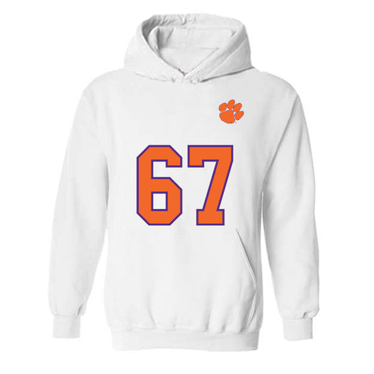 Clemson - NCAA Football : Seth Corontzes - Replica Shersey Hooded Sweatshirt-0
