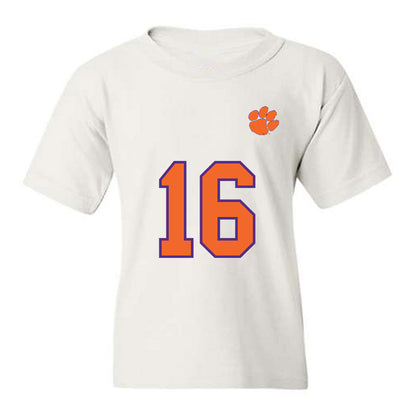 Clemson - NCAA Football : Cade Trotter - Replica Shersey Youth T-Shirt-0