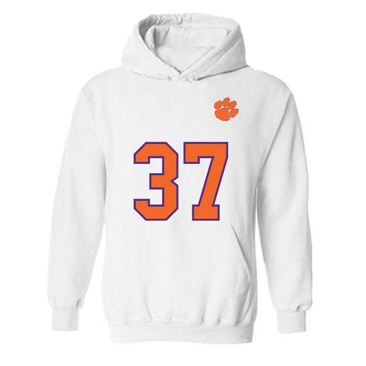 Clemson - NCAA Football : Logan Anderson - Replica Shersey Hooded Sweatshirt-0