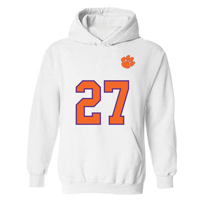 Clemson - NCAA Football : Noah Dixon - Replica Shersey Hooded Sweatshirt-0