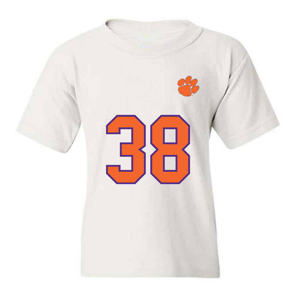 Clemson - NCAA Football : Robert Gunn III - Replica Shersey Youth T-Shirt-0