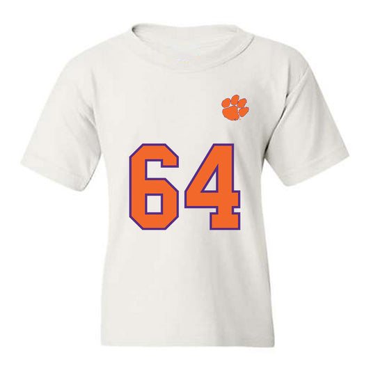Clemson - NCAA Football : Grant Wise - Replica Shersey Youth T-Shirt-0