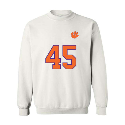 Clemson - NCAA Football : Vic Burley - Replica Shersey Crewneck Sweatshirt-0