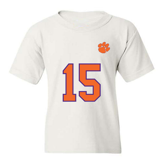 Clemson - NCAA Football : Chris Denson - Replica Shersey Youth T-Shirt-0