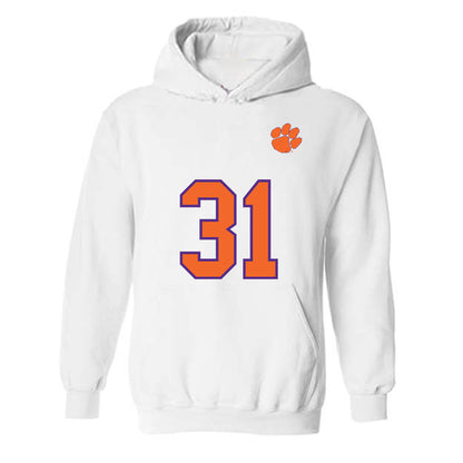 Clemson - NCAA Football : Joe Wilkinson - Replica Shersey Hooded Sweatshirt-0