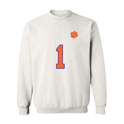 Clemson - NCAA Football : T.J. Moore - Replica Shersey Crewneck Sweatshirt-0