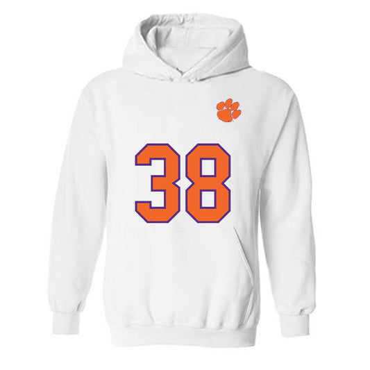 Clemson - NCAA Football : Robert Gunn III - Replica Shersey Hooded Sweatshirt-0