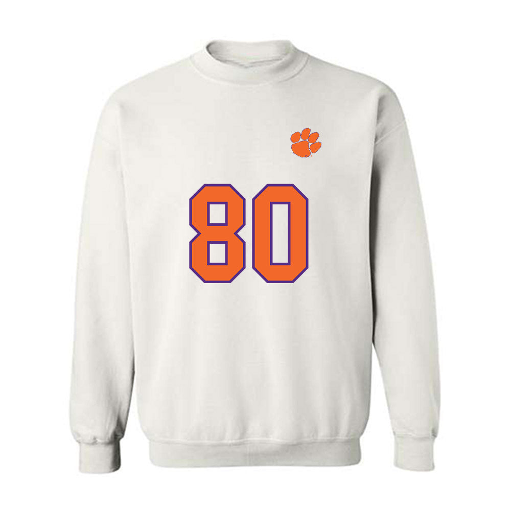 Clemson - NCAA Football : Luke Stubbs - Replica Shersey Crewneck Sweatshirt-0