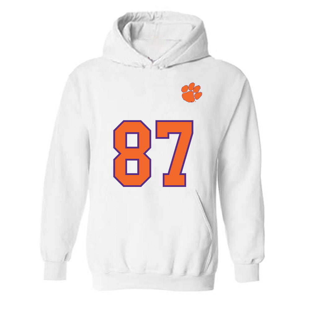 Clemson - NCAA Football : Christian Bentancur - Replica Shersey Hooded Sweatshirt-0