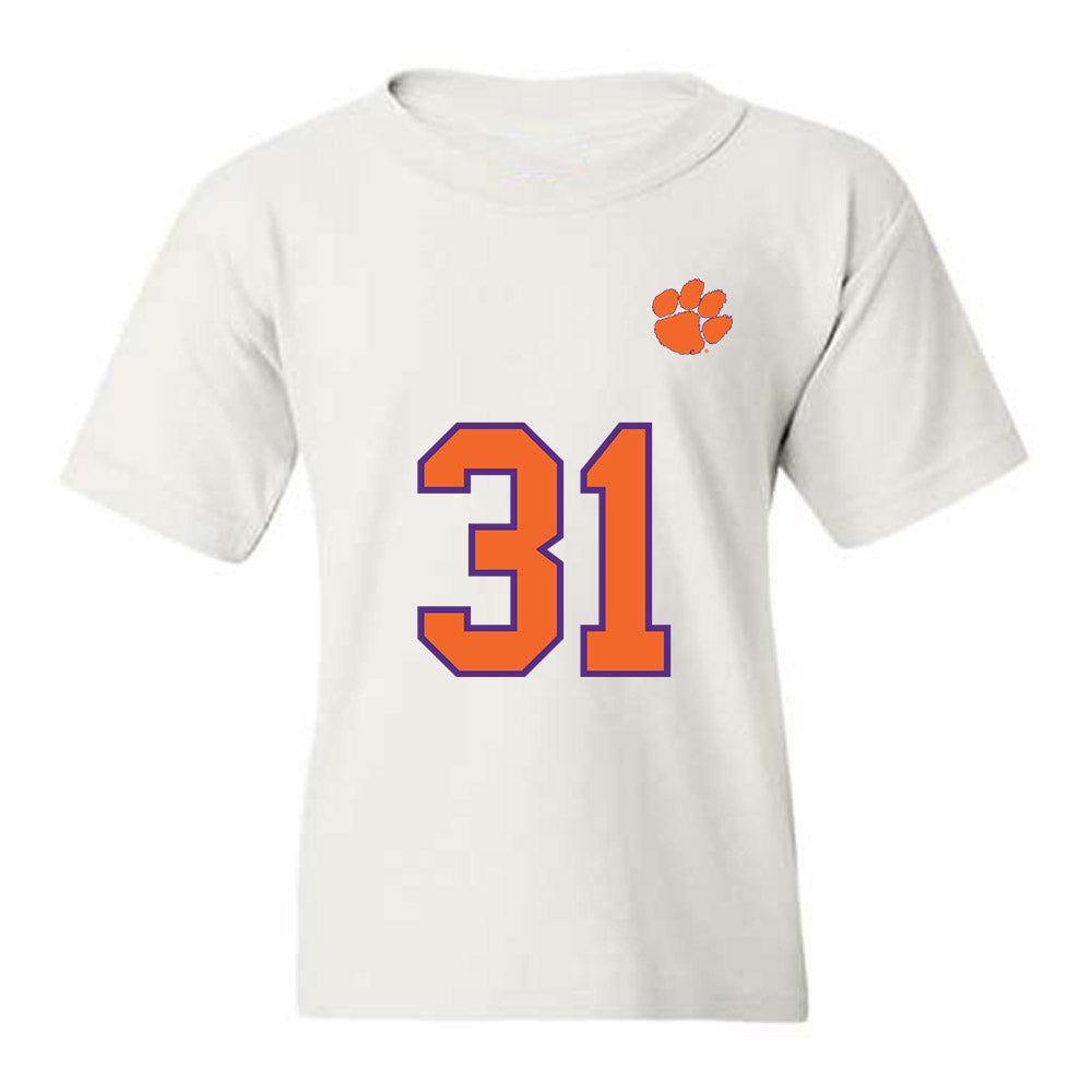 Clemson - NCAA Football : Joe Wilkinson - Replica Shersey Youth T-Shirt-0