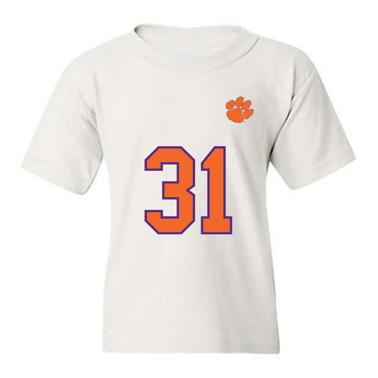 Clemson - NCAA Football : Joe Wilkinson - Replica Shersey Youth T-Shirt-0
