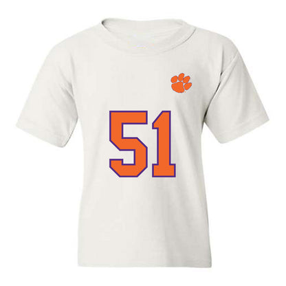 Clemson - NCAA Football : Gavin Blanchard - Replica Shersey Youth T-Shirt-0
