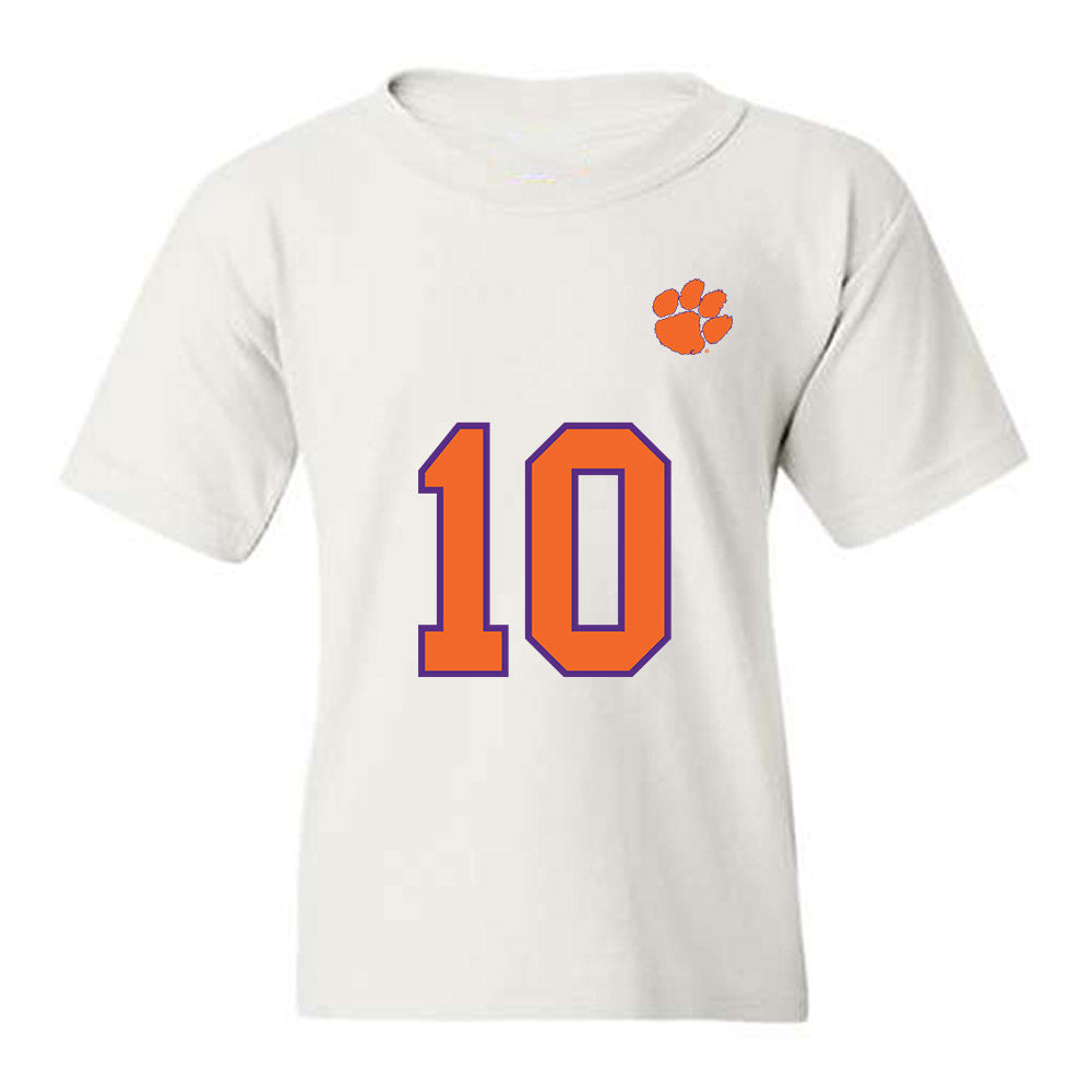 Clemson - NCAA Football : juju preston - Replica Shersey Youth T-Shirt-0