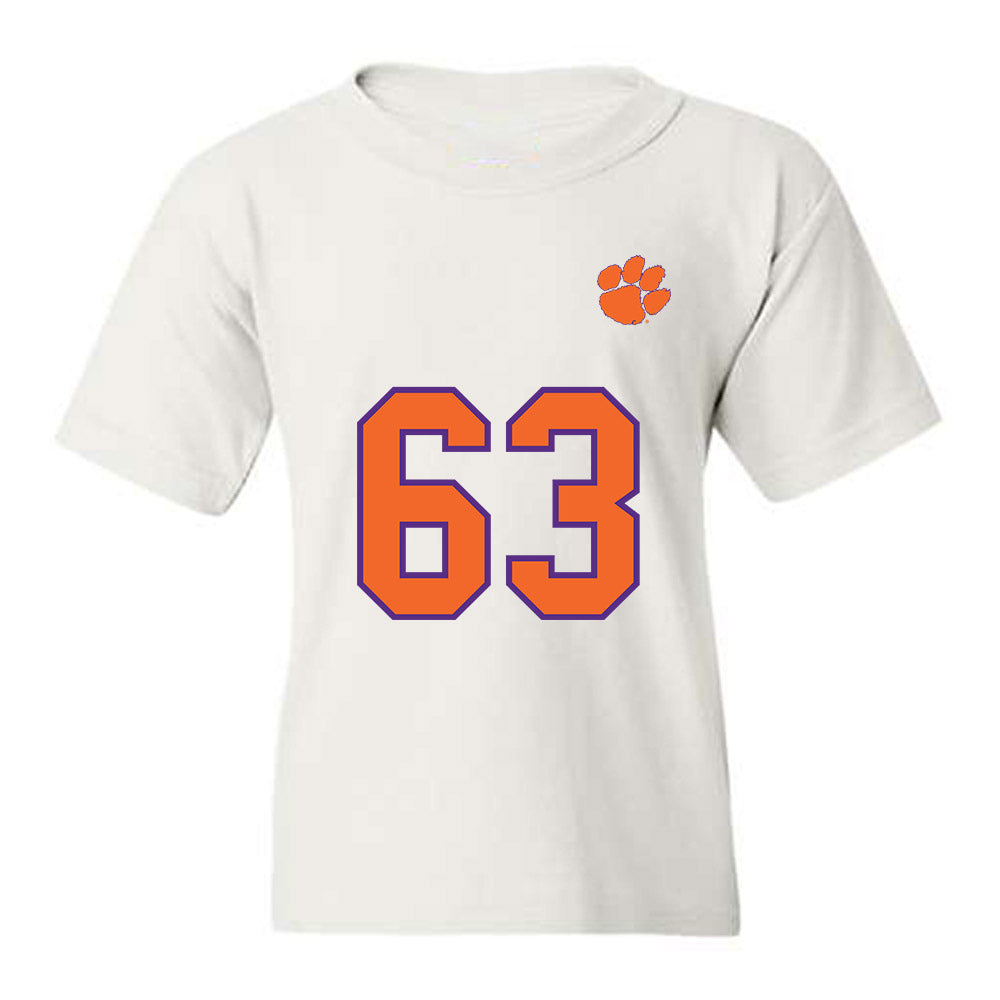 Clemson - NCAA Football : Easton Ware - Replica Shersey Youth T-Shirt-0