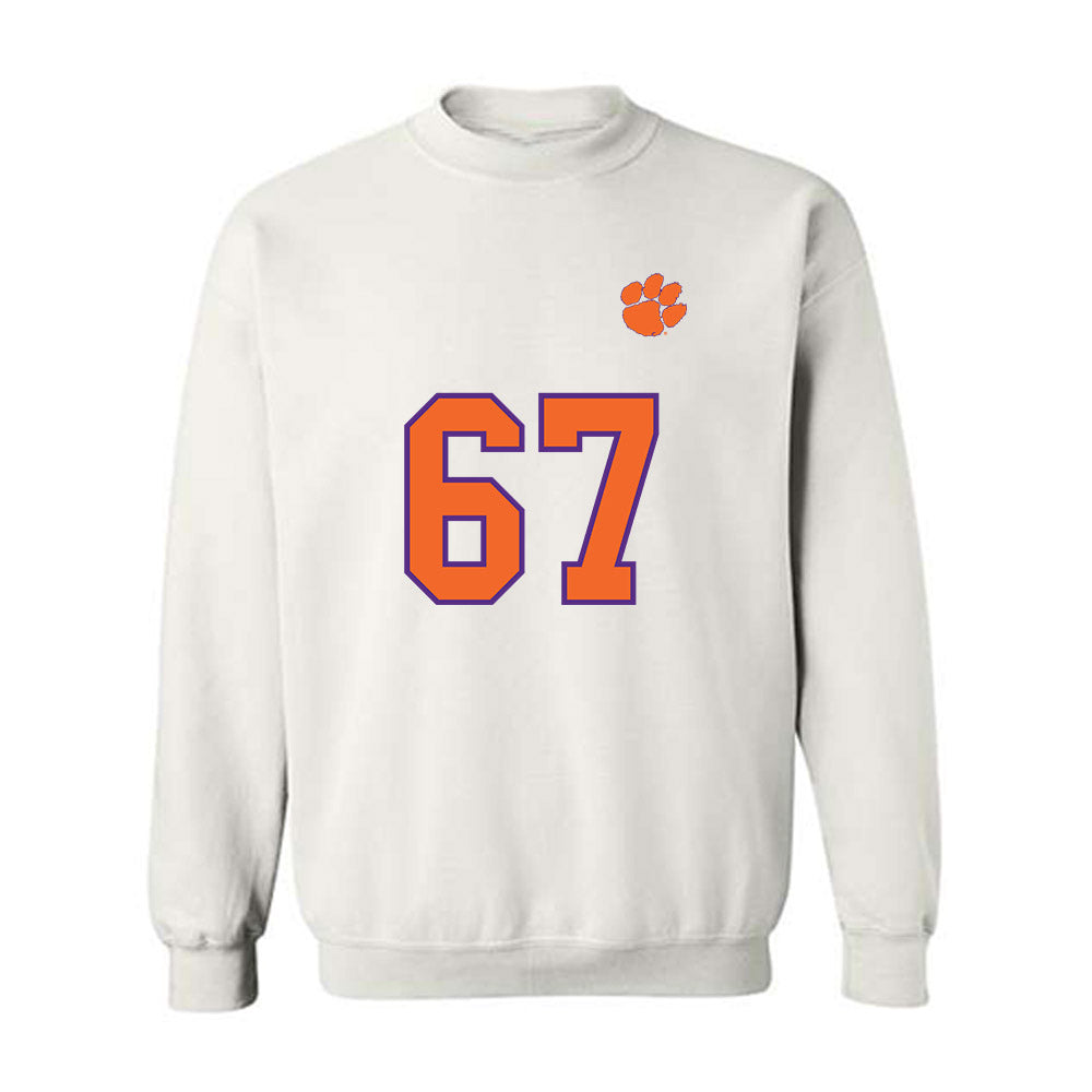 Clemson - NCAA Football : Seth Corontzes - Replica Shersey Crewneck Sweatshirt-0