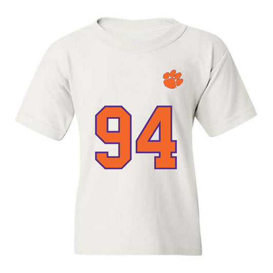 Clemson - NCAA Football : Chapman Pendergrass - Replica Shersey Youth T-Shirt-0