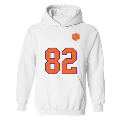 Clemson - NCAA Football : Sam Earle - Replica Shersey Hooded Sweatshirt-0