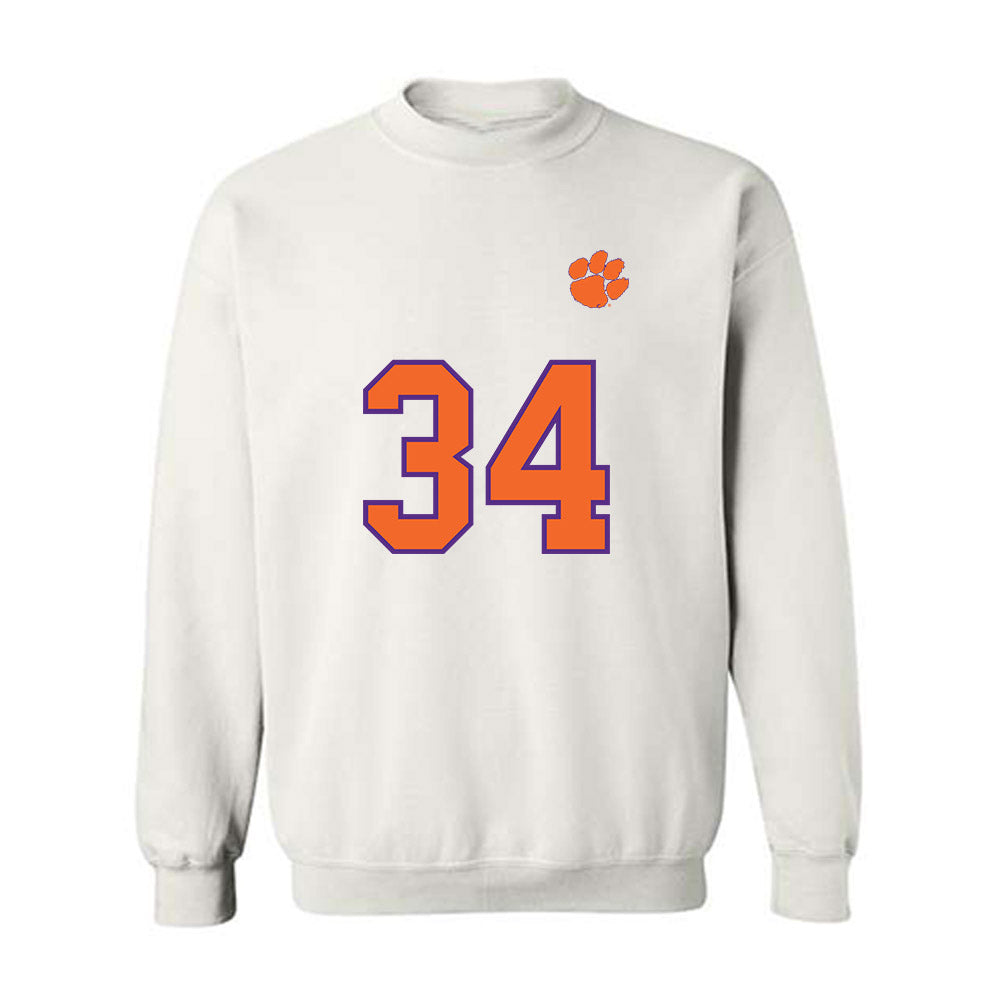 Clemson - NCAA Football : Armon Mason - Replica Shersey Crewneck Sweatshirt-0