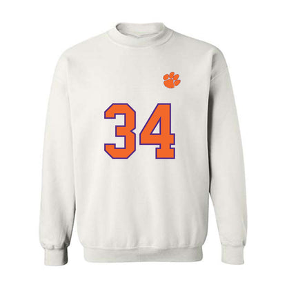 Clemson - NCAA Football : Armon Mason - Replica Shersey Crewneck Sweatshirt-0