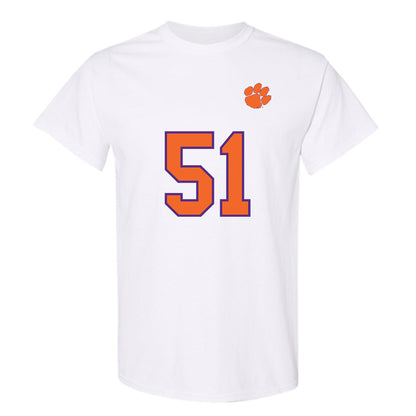 Clemson - NCAA Football : Gavin Blanchard - Replica Shersey T-Shirt-0