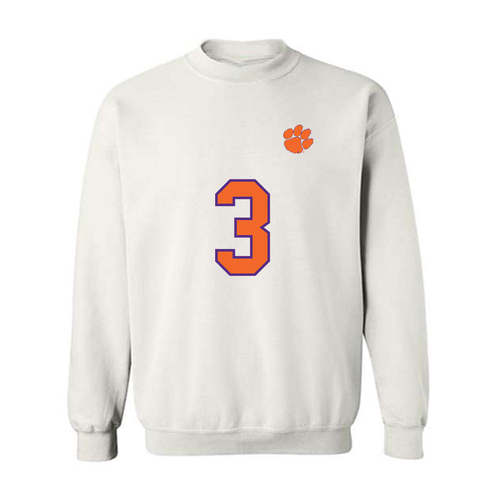Clemson - NCAA Football : Tristan Smith - Replica Shersey Crewneck Sweatshirt-0