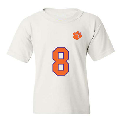 Clemson - NCAA Football : Avieon Terrell - Replica Shersey Youth T-Shirt-0