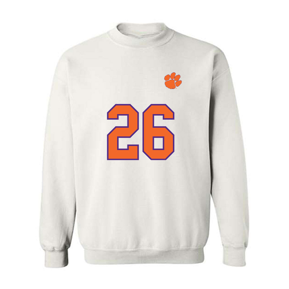 Clemson - NCAA Football : Jay Haynes - Replica Shersey Crewneck Sweatshirt-0