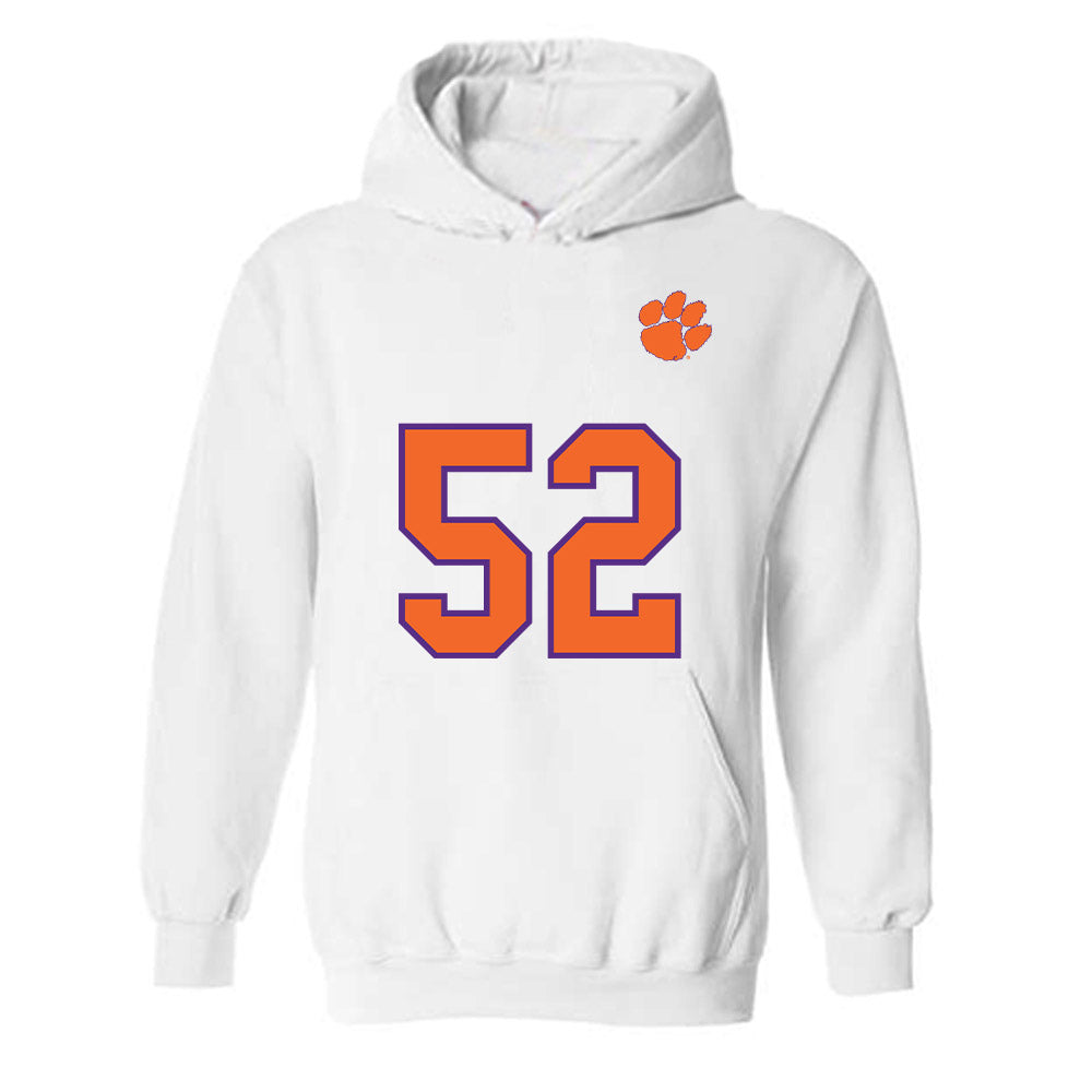 Clemson - NCAA Football : Elyjah Thurmon - Replica Shersey Hooded Sweatshirt