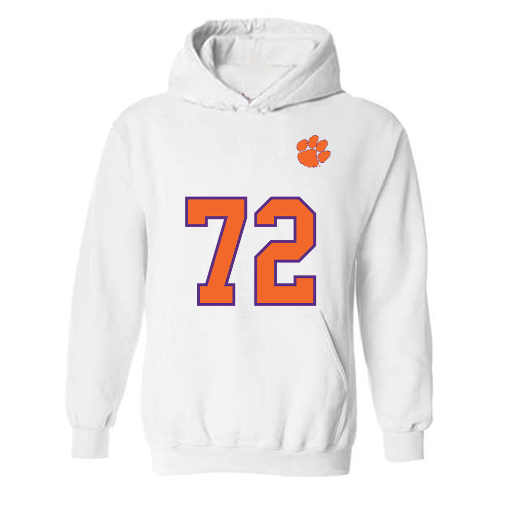 Clemson - NCAA Football : Rowan Byrne - Replica Shersey Hooded Sweatshirt-0