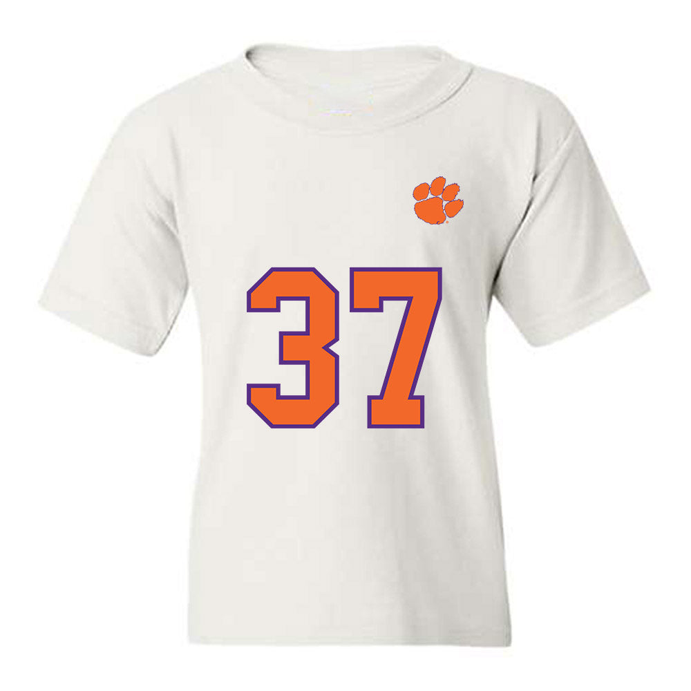 Clemson - NCAA Football : Logan Anderson - Replica Shersey Youth T-Shirt-0