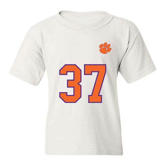 Clemson - NCAA Football : Logan Anderson - Replica Shersey Youth T-Shirt-0