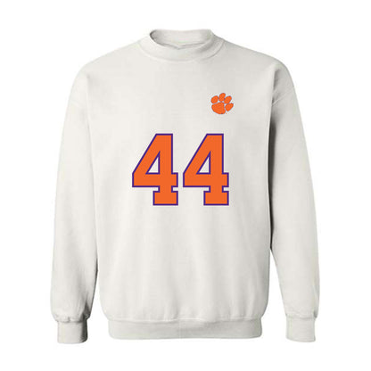 Clemson - NCAA Football : Cade Denhoff - Replica Shersey Crewneck Sweatshirt-0