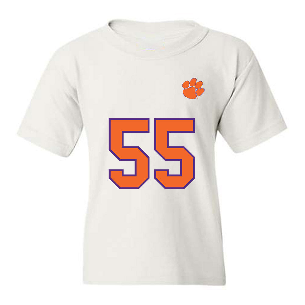 Clemson - NCAA Football : Harris Sewell - Replica Shersey Youth T-Shirt-0
