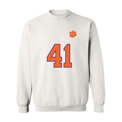 Clemson - NCAA Football : Caleb Nix - Replica Shersey Crewneck Sweatshirt