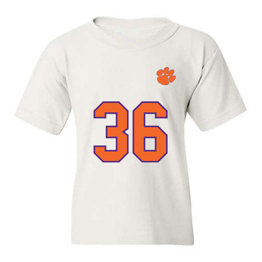 Clemson - NCAA Football : Quinn Castner - Replica Shersey Youth T-Shirt-0