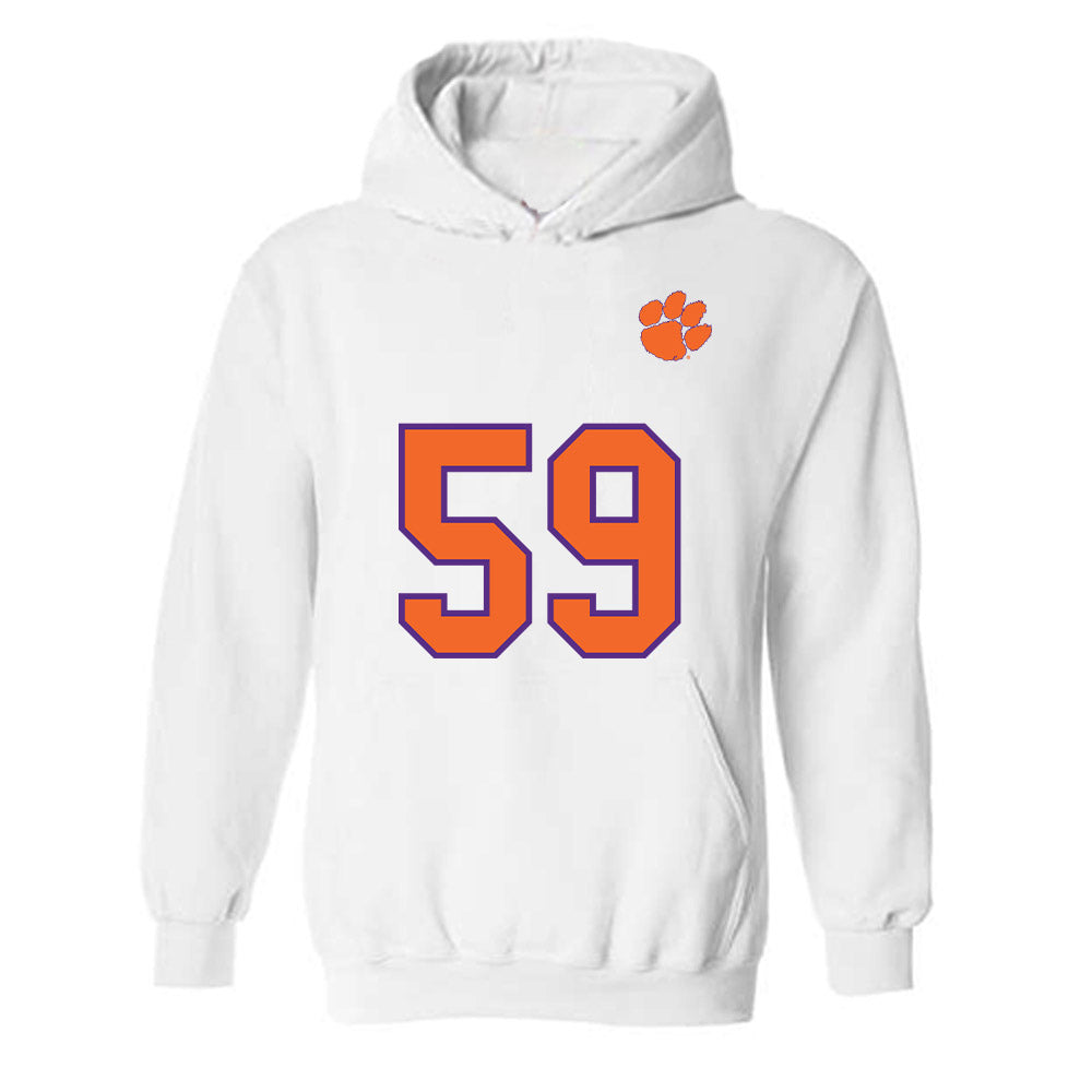 Clemson - NCAA Football : Dietrick Pennington - Replica Shersey Hooded Sweatshirt-0