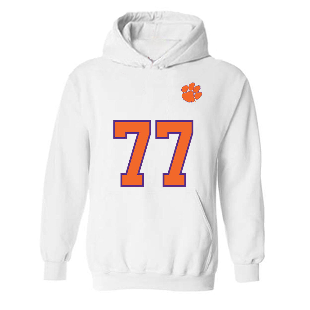 Clemson - NCAA Football : Ronan O'Connell - Replica Shersey Hooded Sweatshirt-0