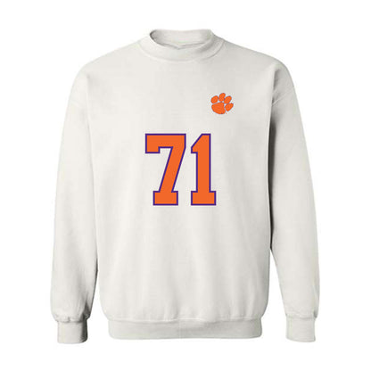 Clemson - NCAA Football : Tristan Leigh - Replica Shersey Crewneck Sweatshirt-0