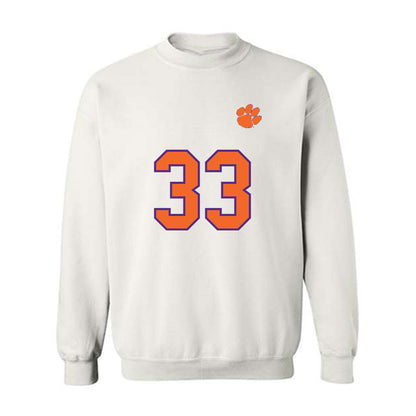 Clemson - NCAA Football : Griffin Batt - Replica Shersey Crewneck Sweatshirt-0