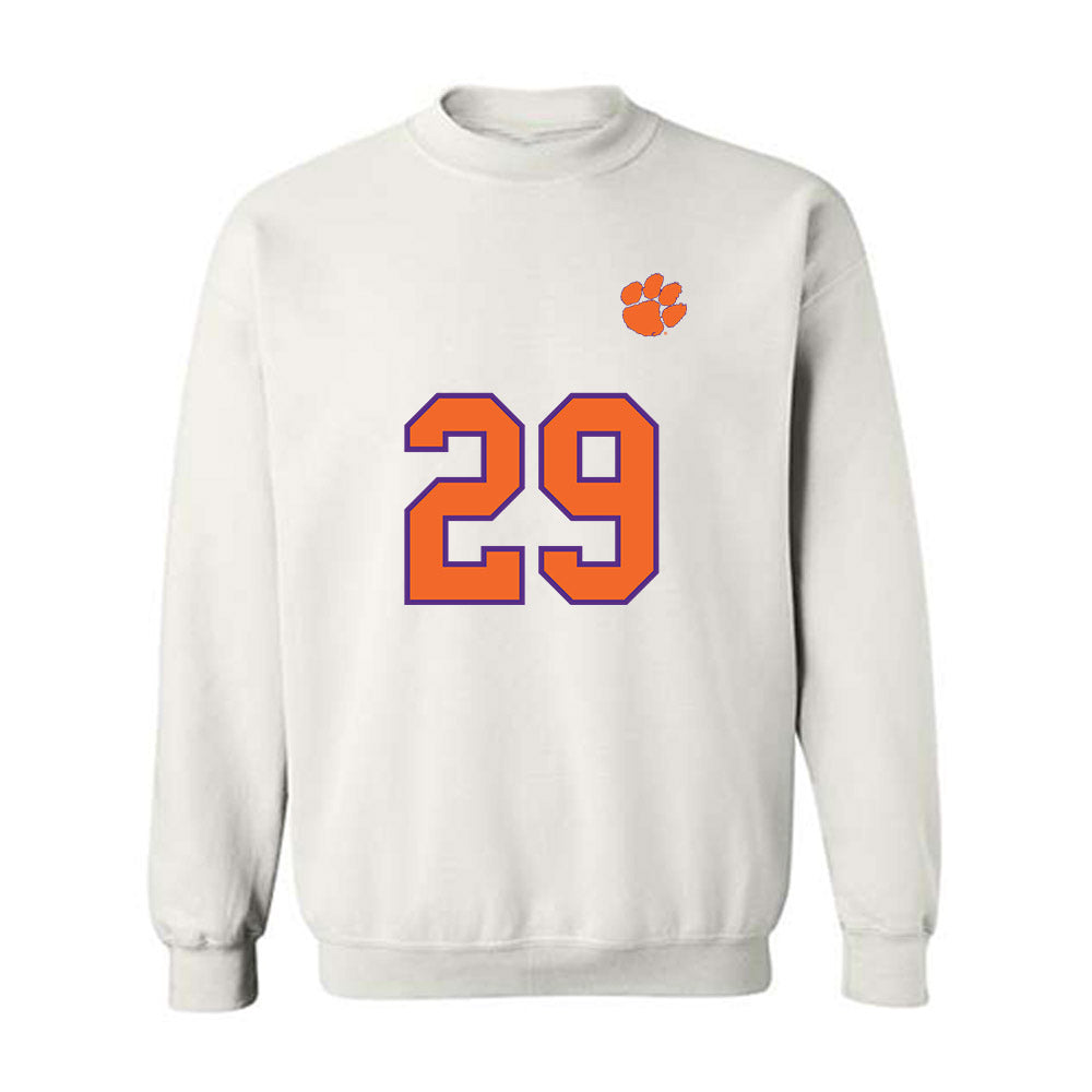 Clemson - NCAA Football : Mike Mankaka - Replica Shersey Crewneck Sweatshirt-0