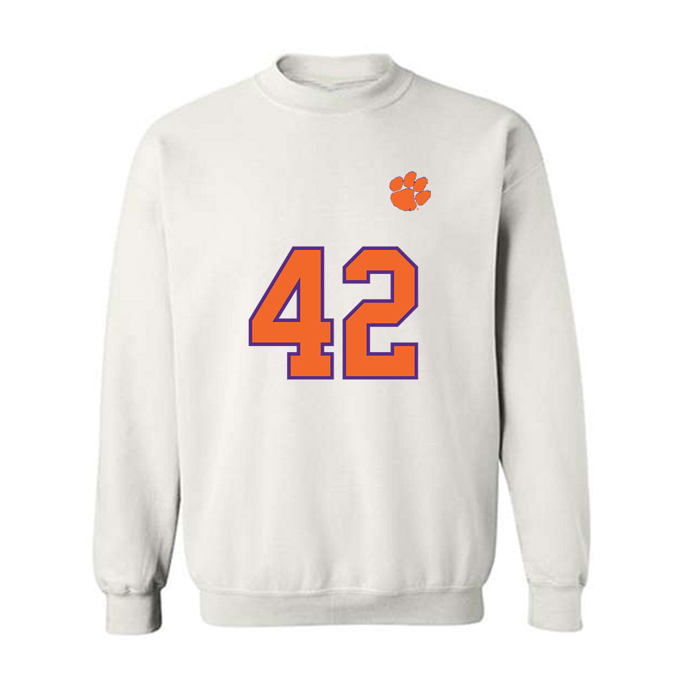 Clemson - NCAA Football : Hevin Brown-Shuler - Replica Shersey Crewneck Sweatshirt-0