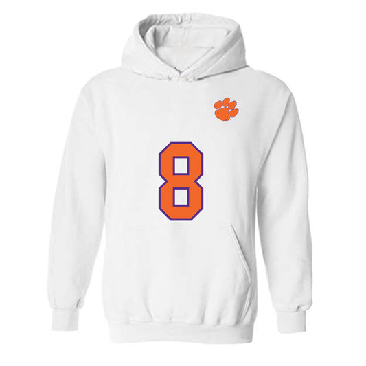 Clemson - NCAA Football : Adam Randall - Replica Shersey Hooded Sweatshirt-0