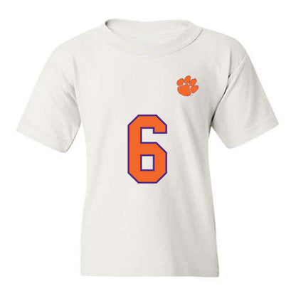 Clemson - NCAA Football : Tyler Brown - Replica Shersey Youth T-Shirt-0