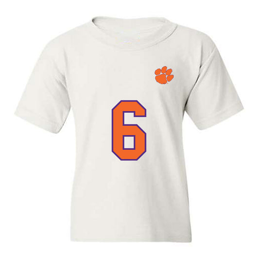 Clemson - NCAA Football : Tyler Brown - Replica Shersey Youth T-Shirt-0