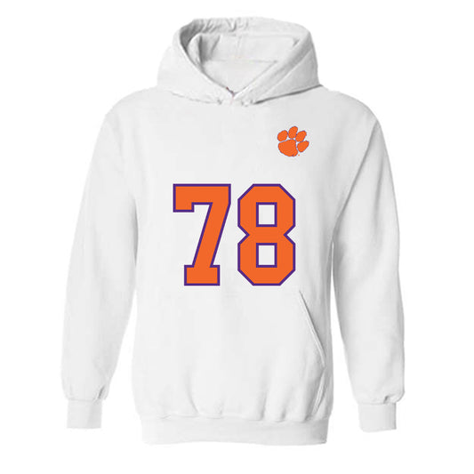 Clemson - NCAA Football : Blake Miller - Replica Shersey Hooded Sweatshirt-0