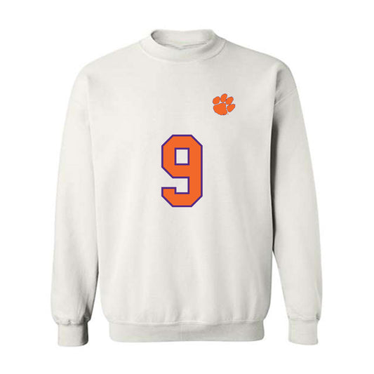 Clemson - NCAA Football : Drew Woodaz - Replica Shersey Crewneck Sweatshirt-0