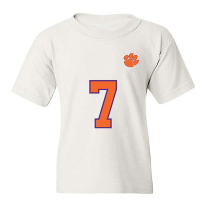 Clemson - NCAA Football : Logan Brooking - Replica Shersey Youth T-Shirt-0