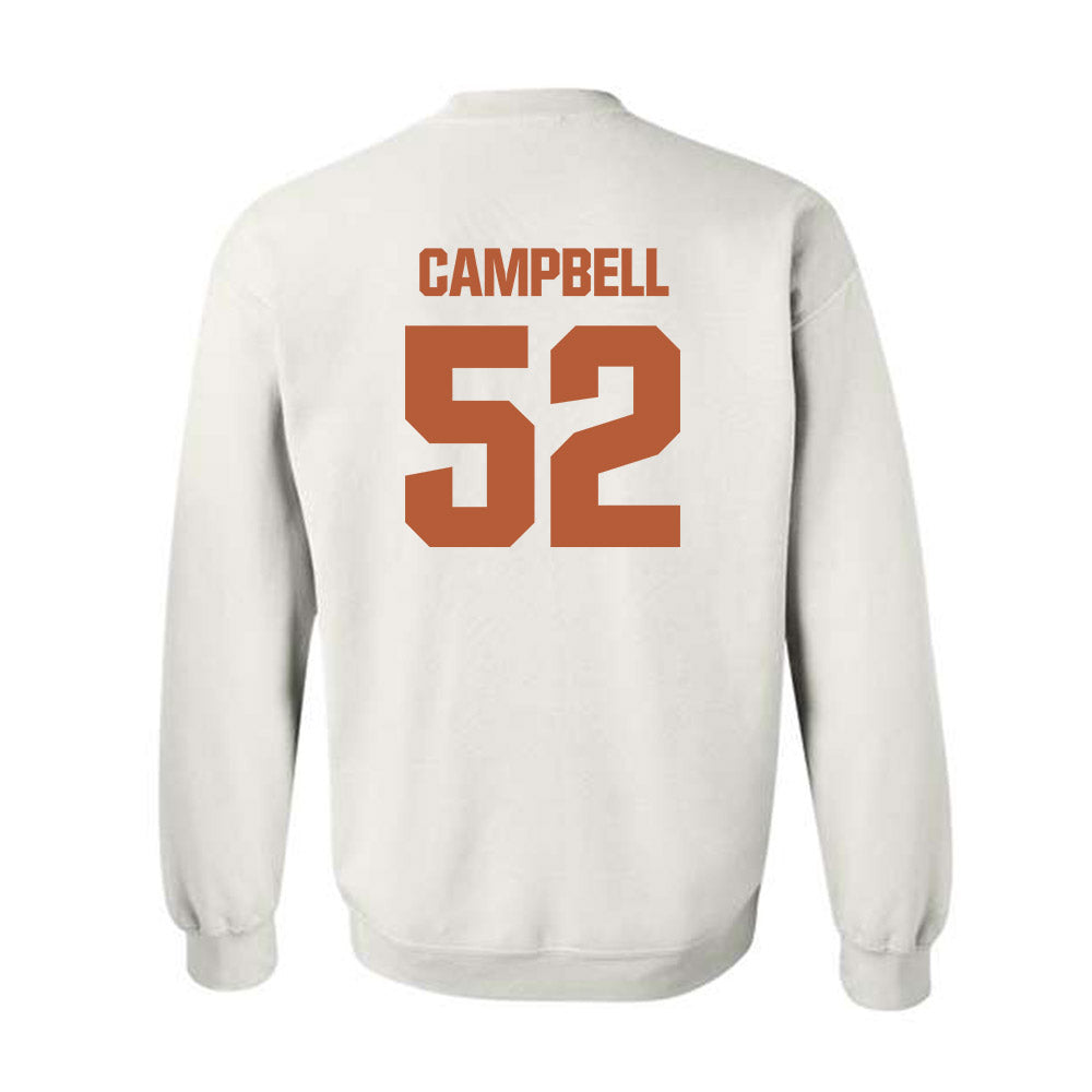 Texas - NCAA Football : Dj Campbell - Crewneck Sweatshirt-1